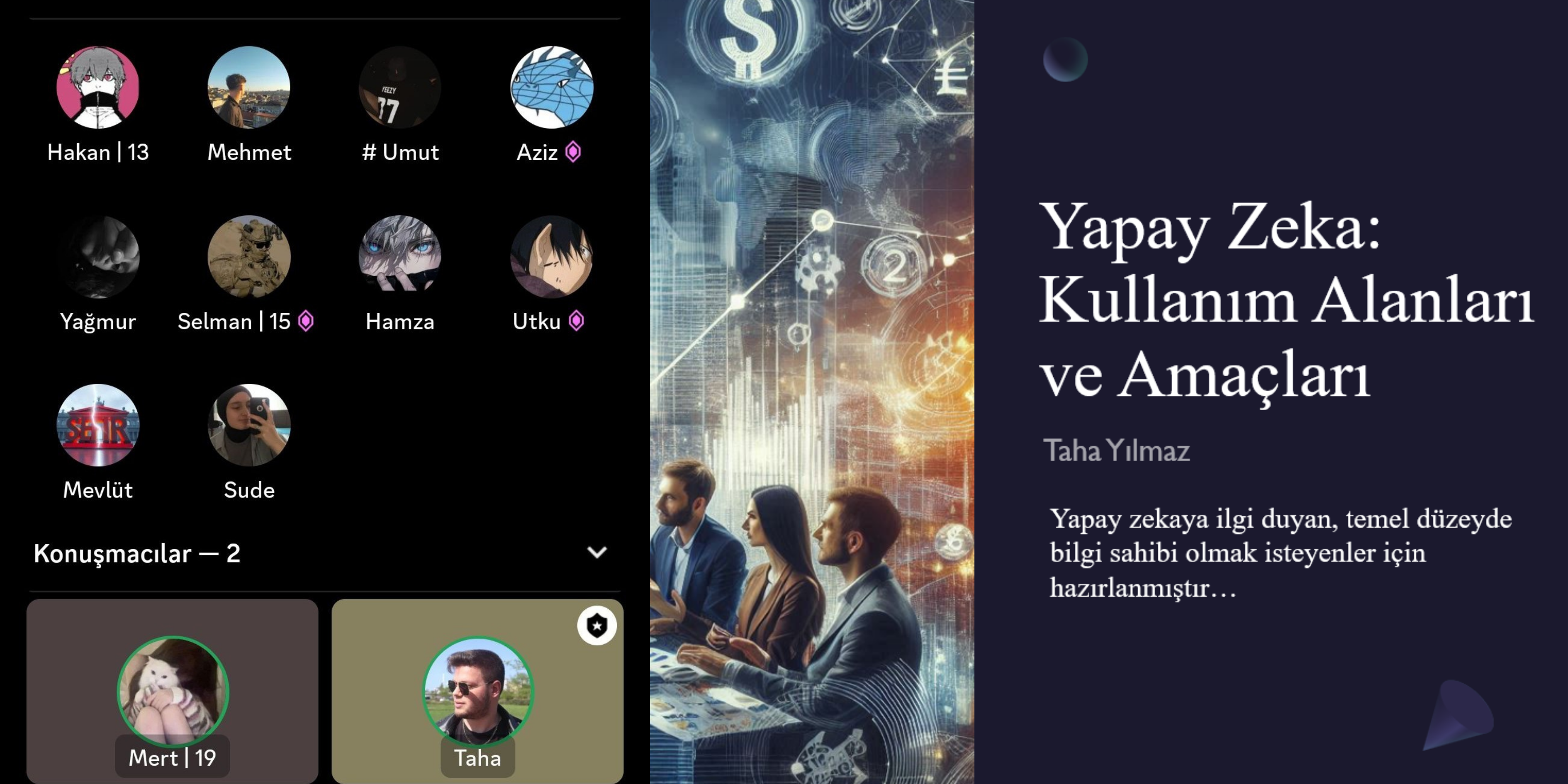 Yapay Zeka Kullanım ve Amaçları
